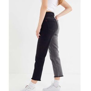 BDG Two tone high rise slim straight jean
